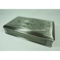 20.9X12.6X4.5cm Hochwertige Klage-Metallschmucksache-Verpackungskästen